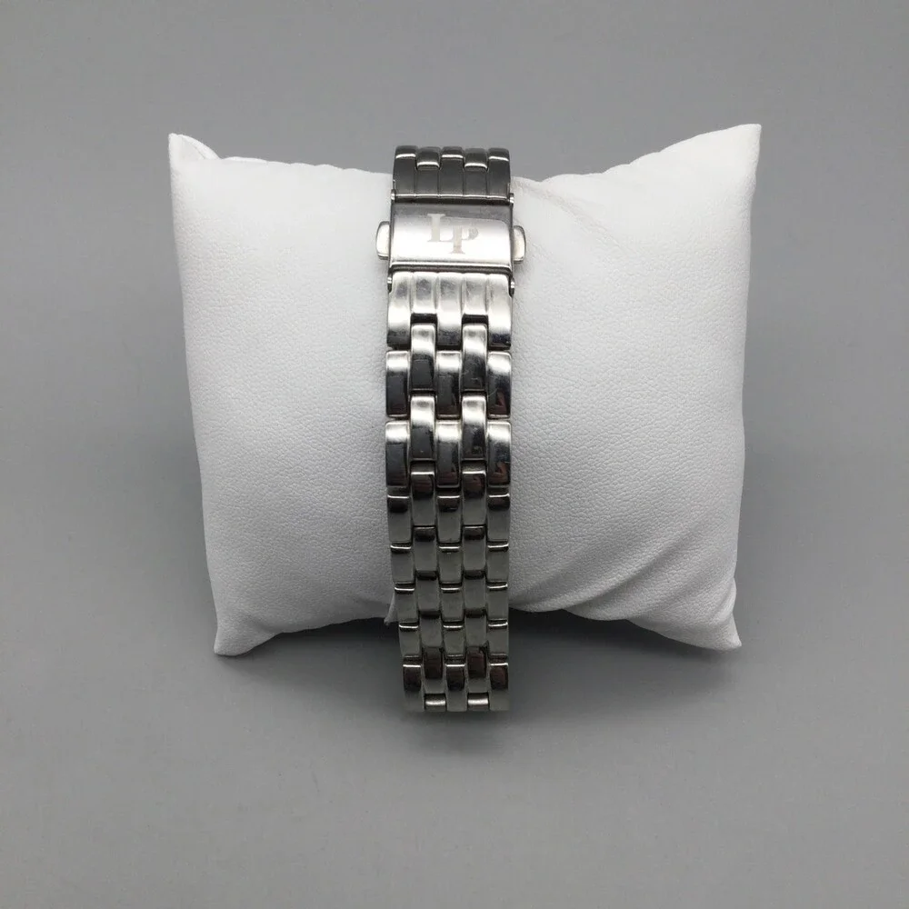 Lucien Piccard Monte Velan Womens Watch 31mm Black Crystal New Battery 8.25
